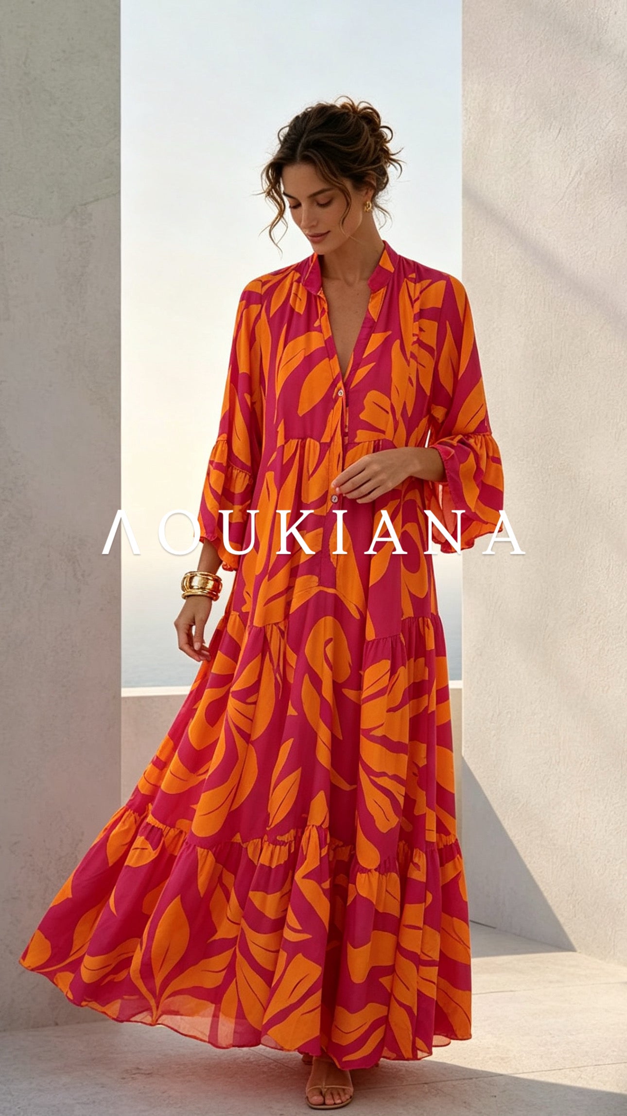 Tropical Maxi Dress