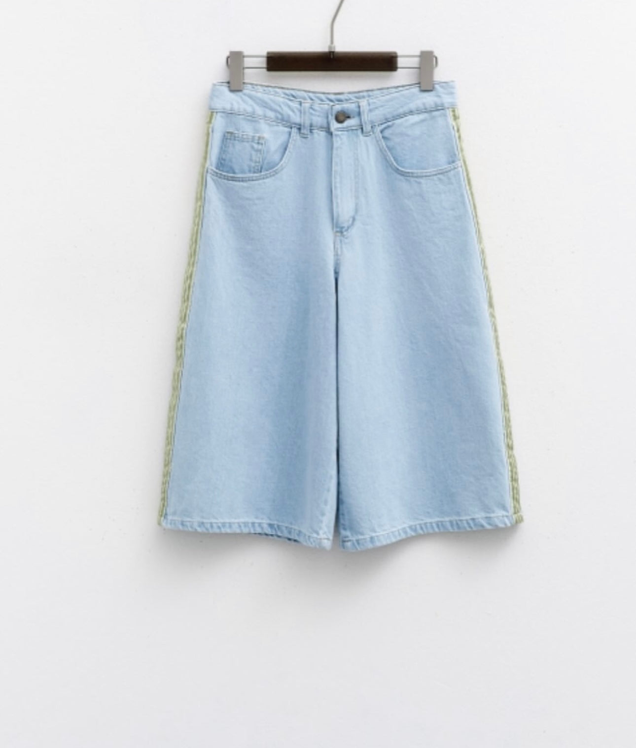 Denim Bermuda Shorts