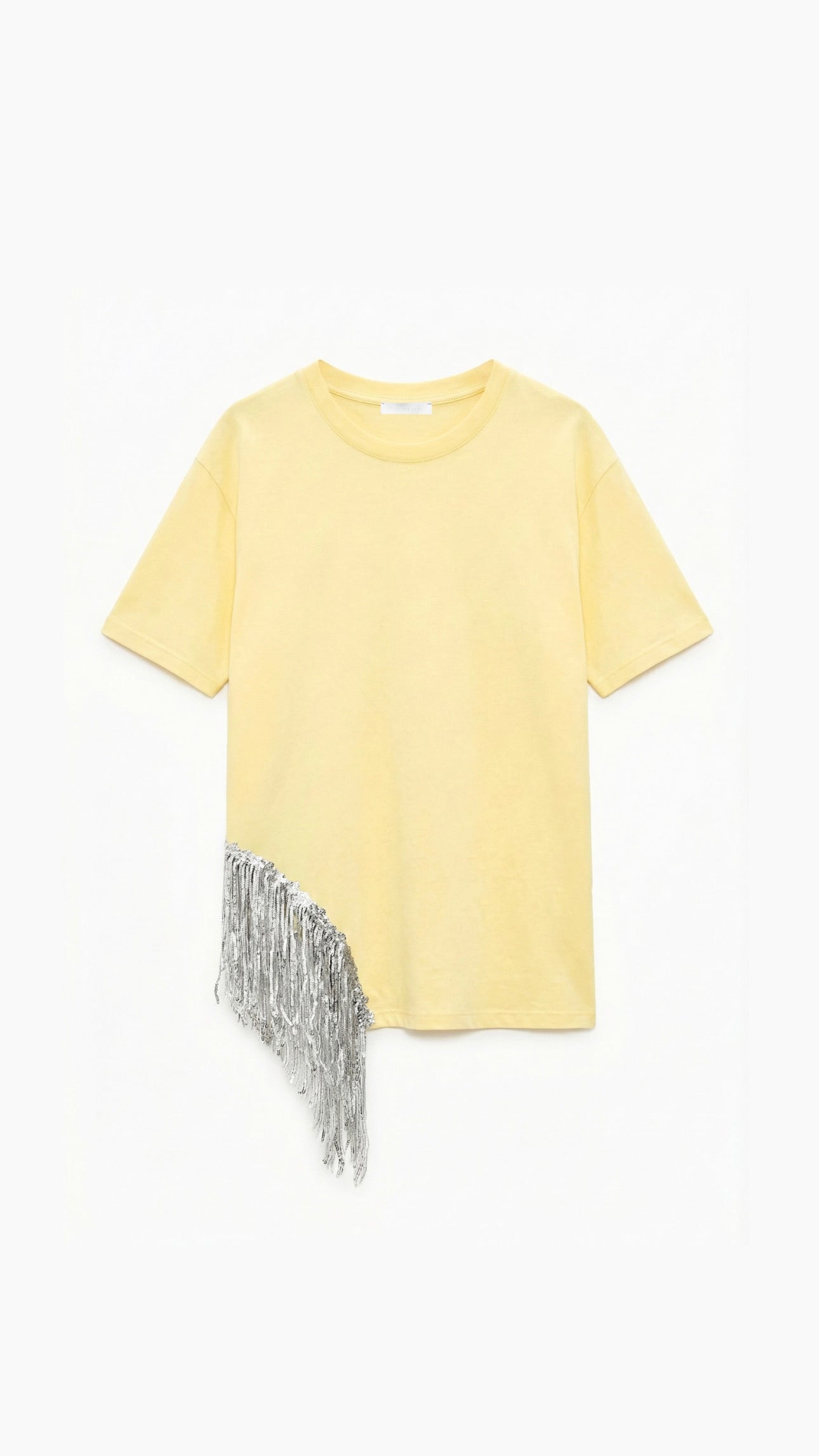 Fringe T-Shirt in Yellow