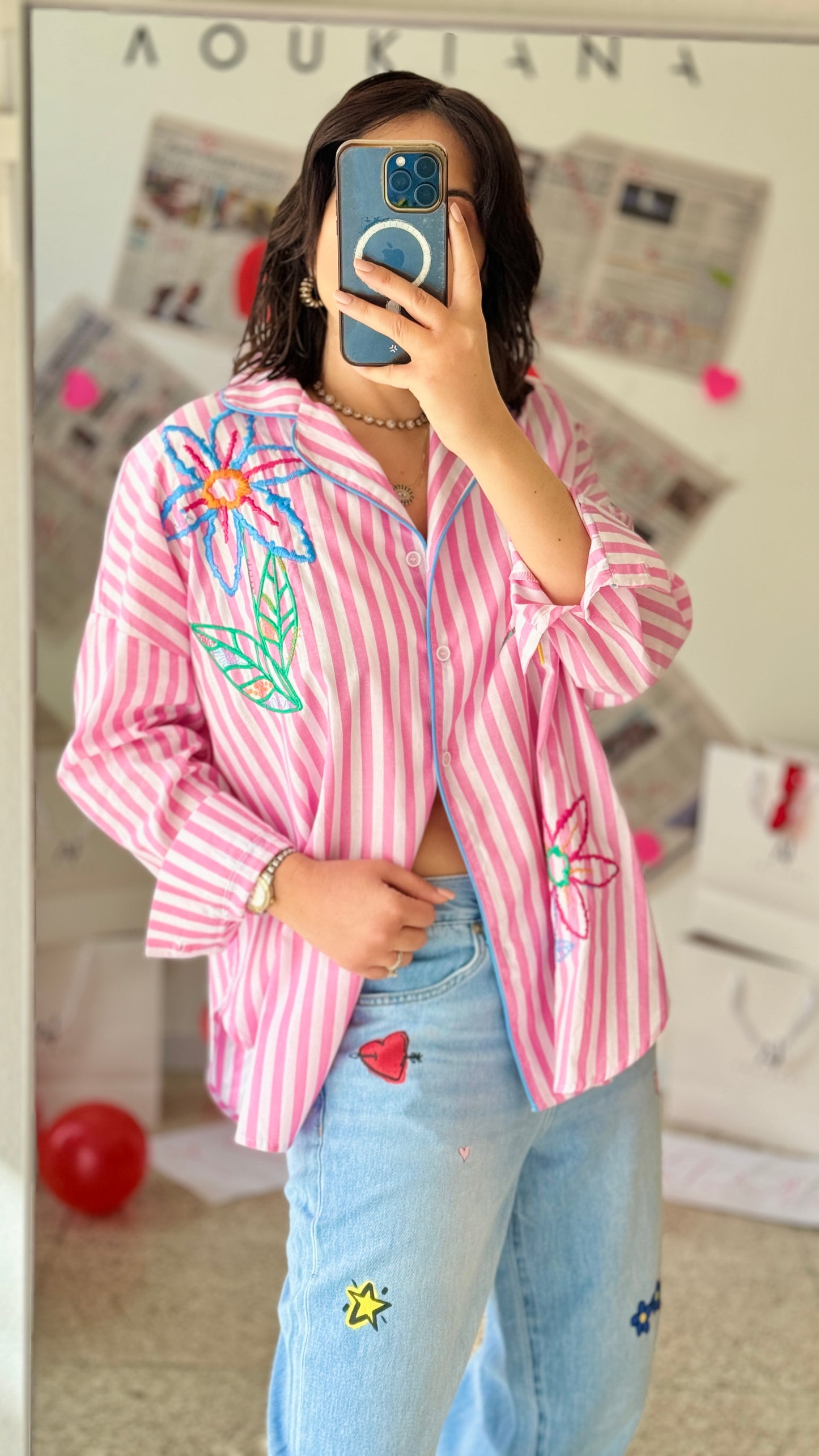 Spring Shirt in Pink