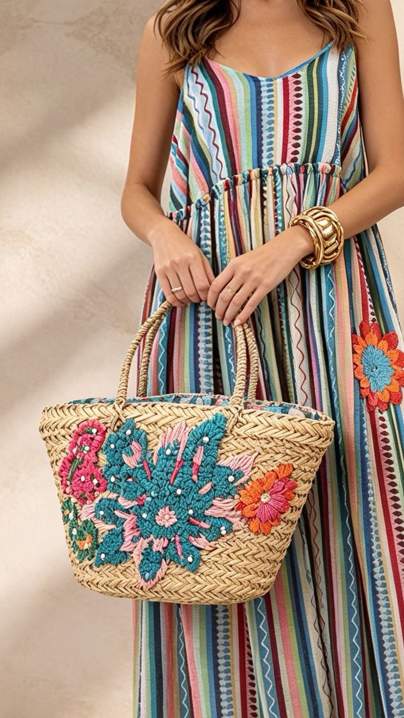 Maxi Striped Dress