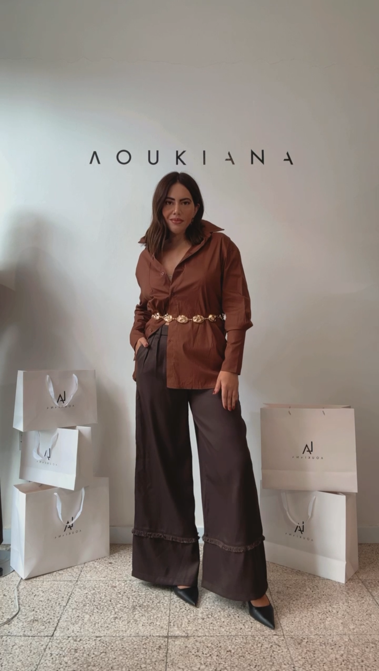 Shirt in Brown