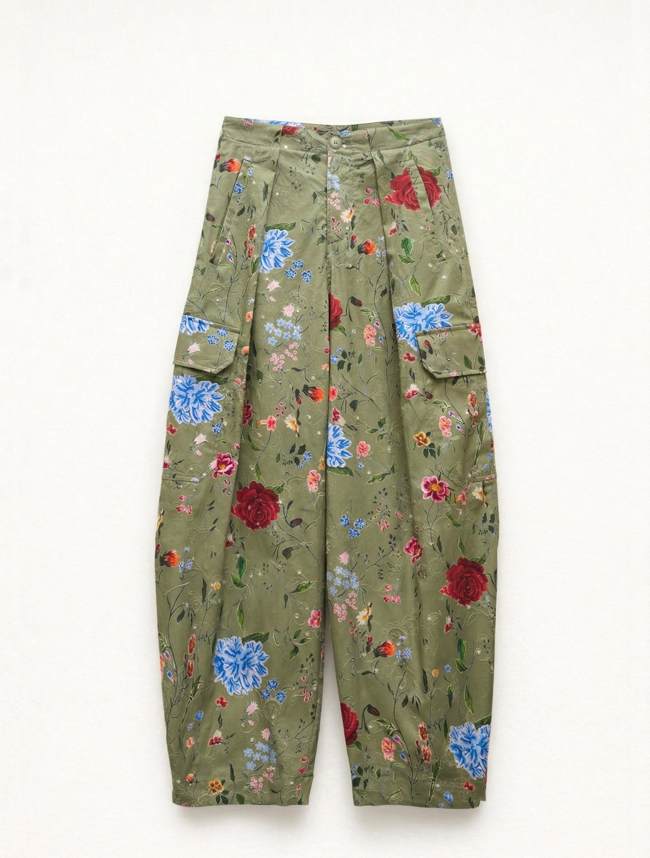 Floral Set in Khaki