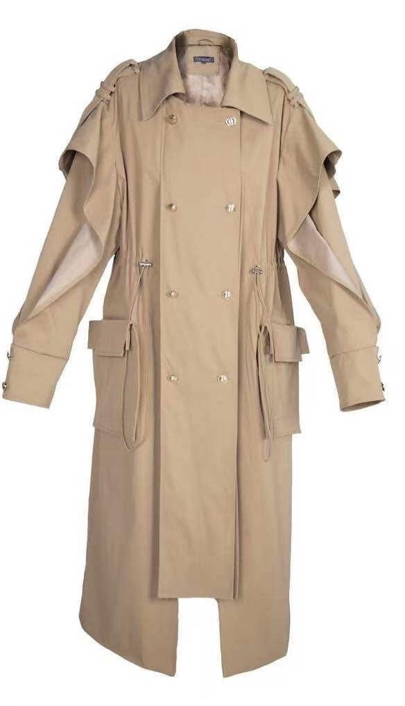 Long Coat in Beige