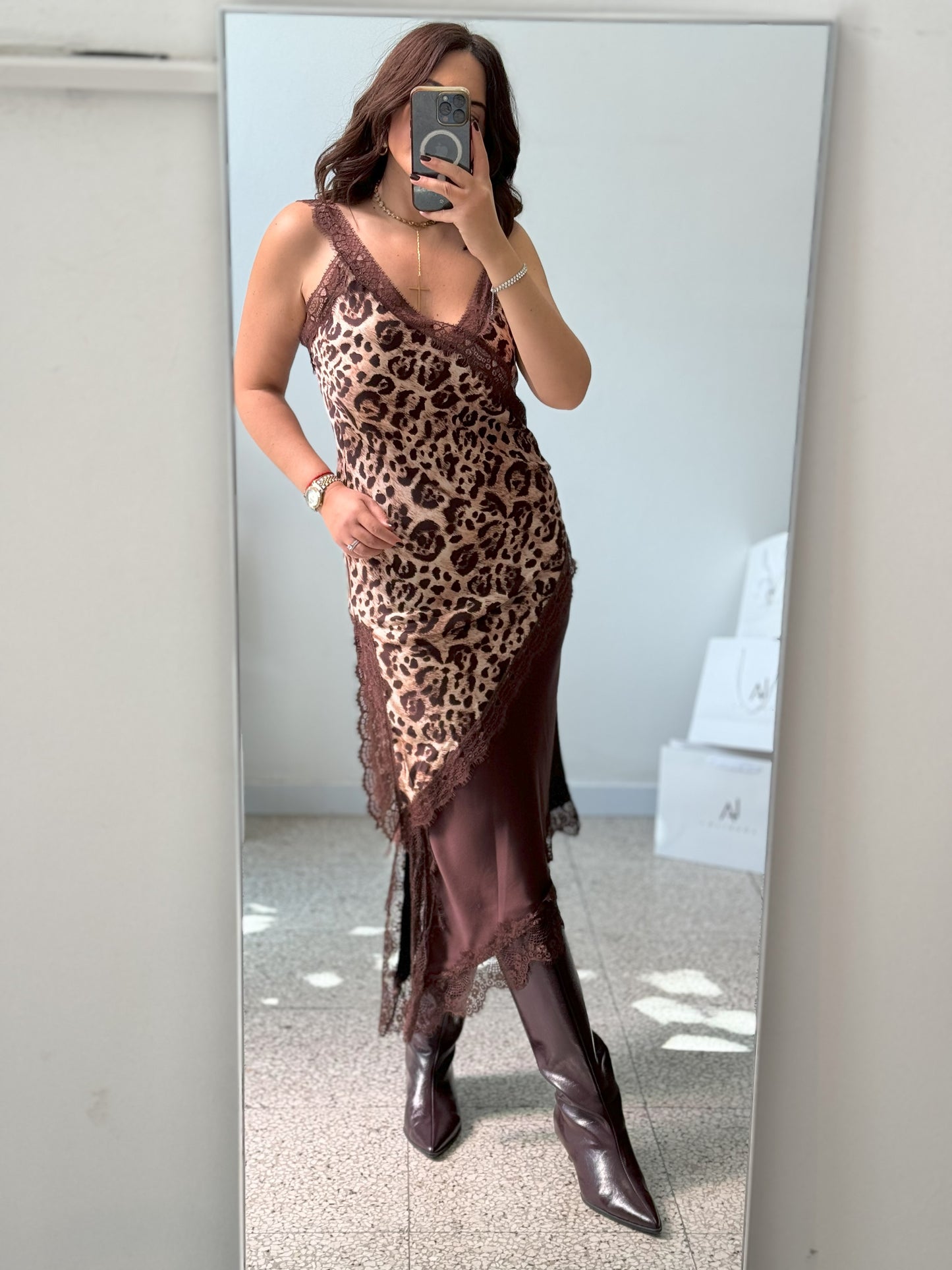 Lingerie in Leopard Print