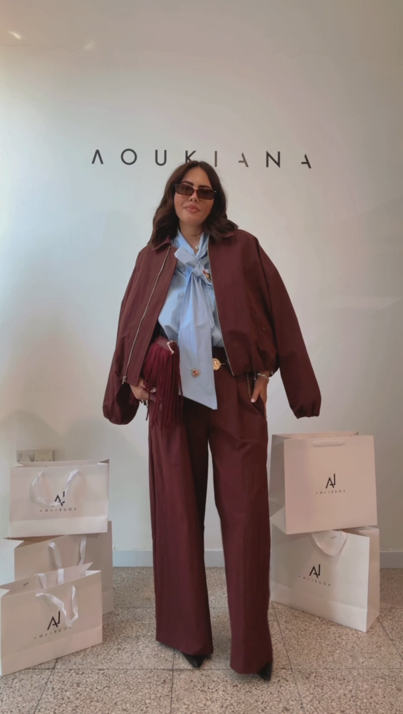 Bomber Set in Bordeaux