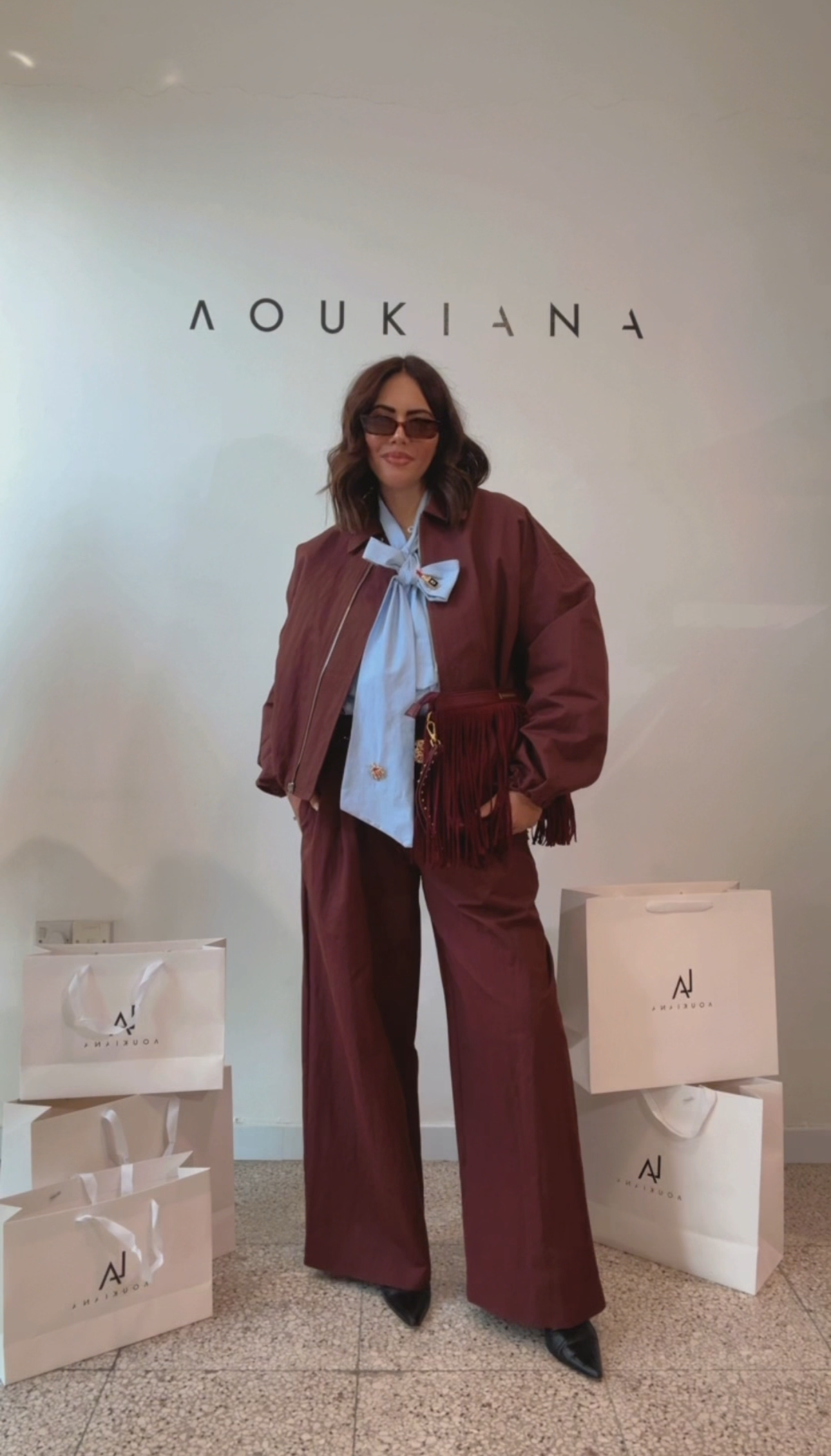 Bomber Set in Bordeaux
