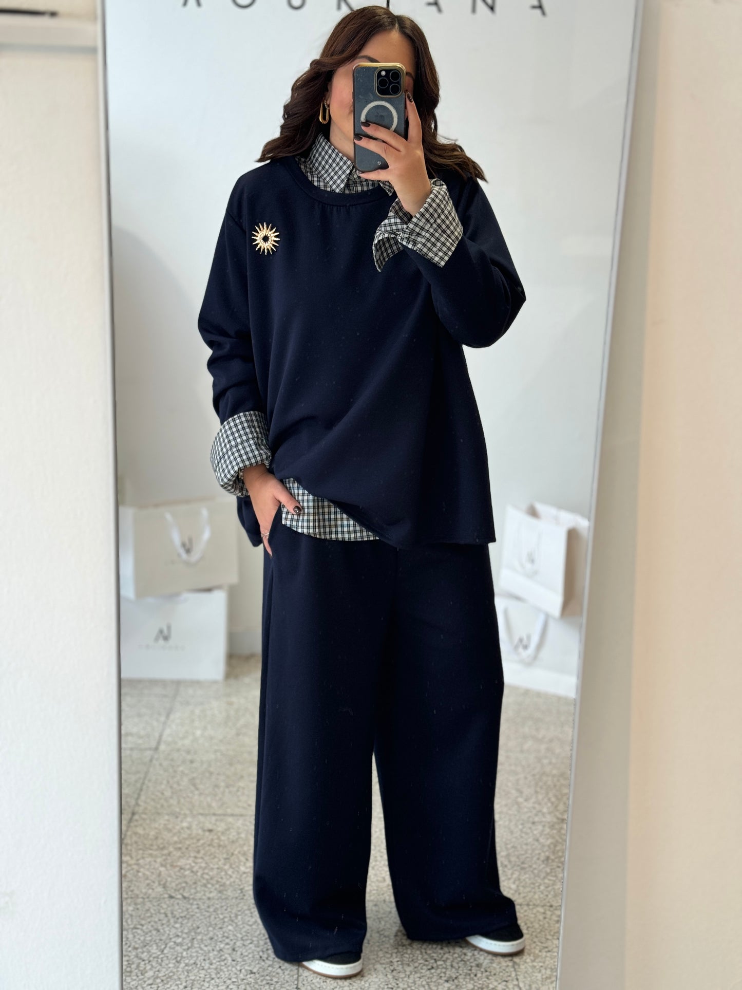 Tracksuit Set in Blue