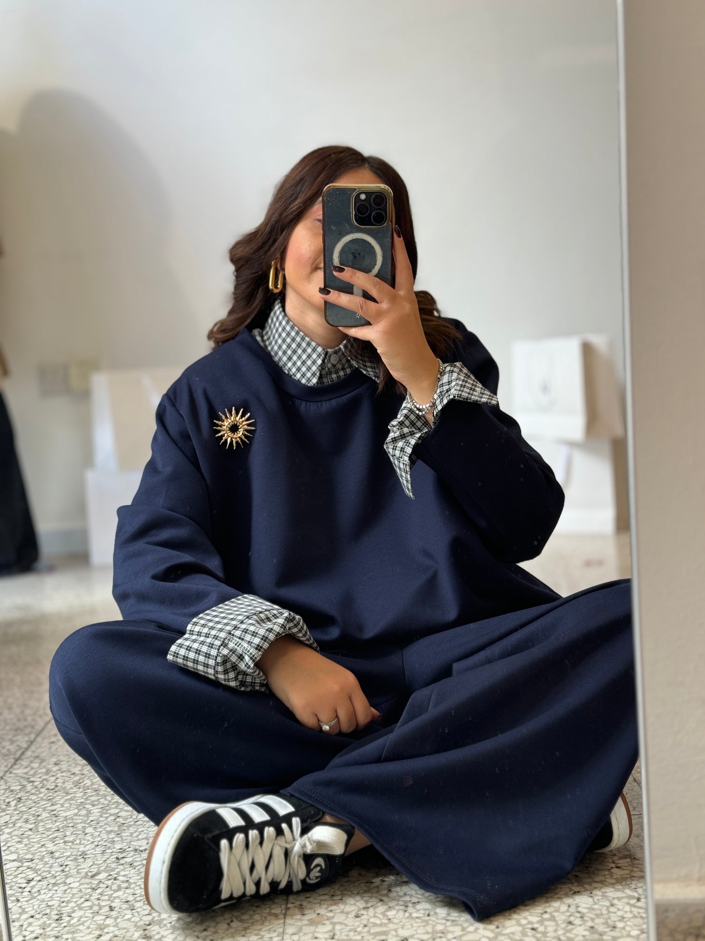 Tracksuit Set in Blue