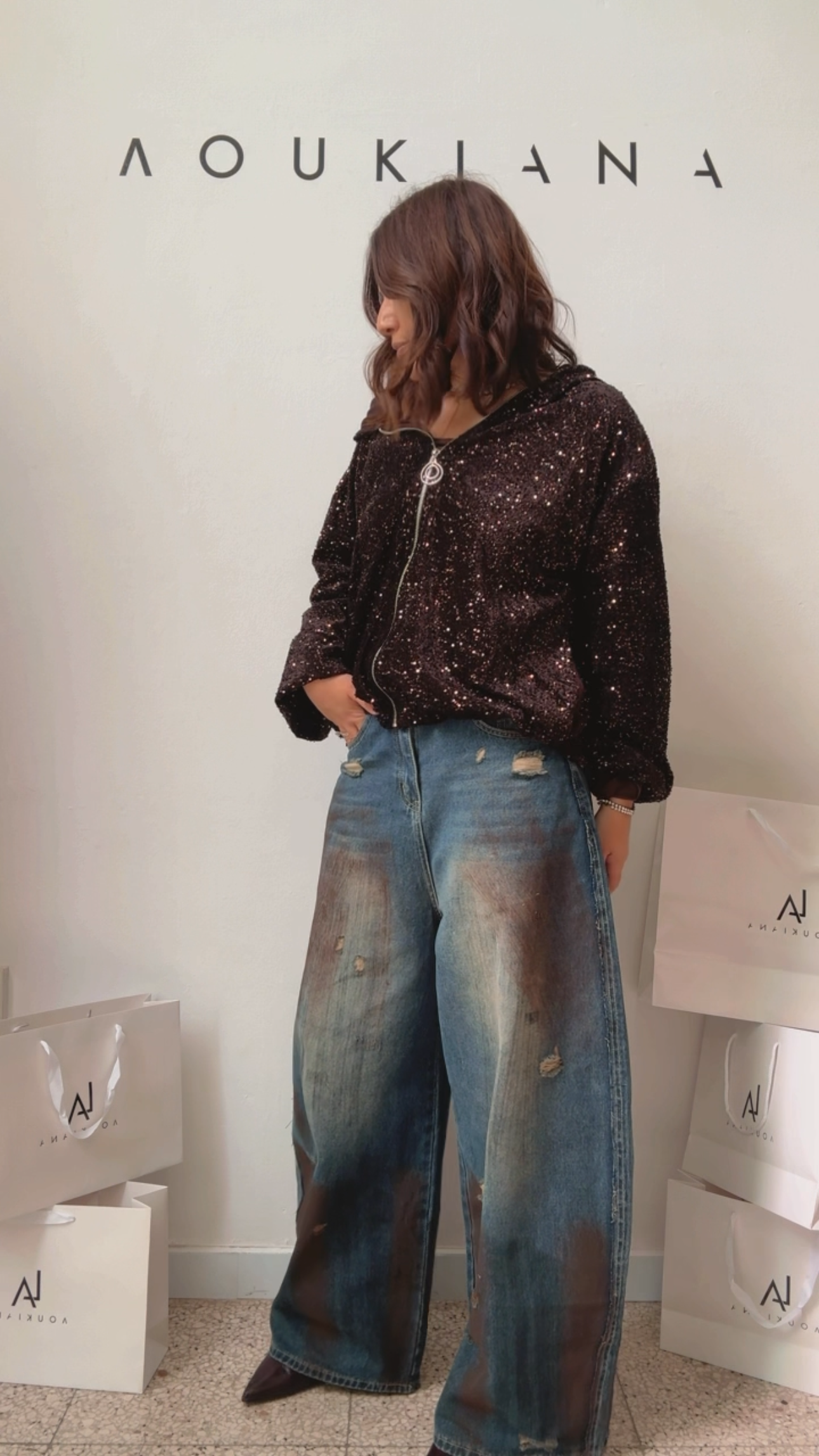 Jeans in Dirty Style
