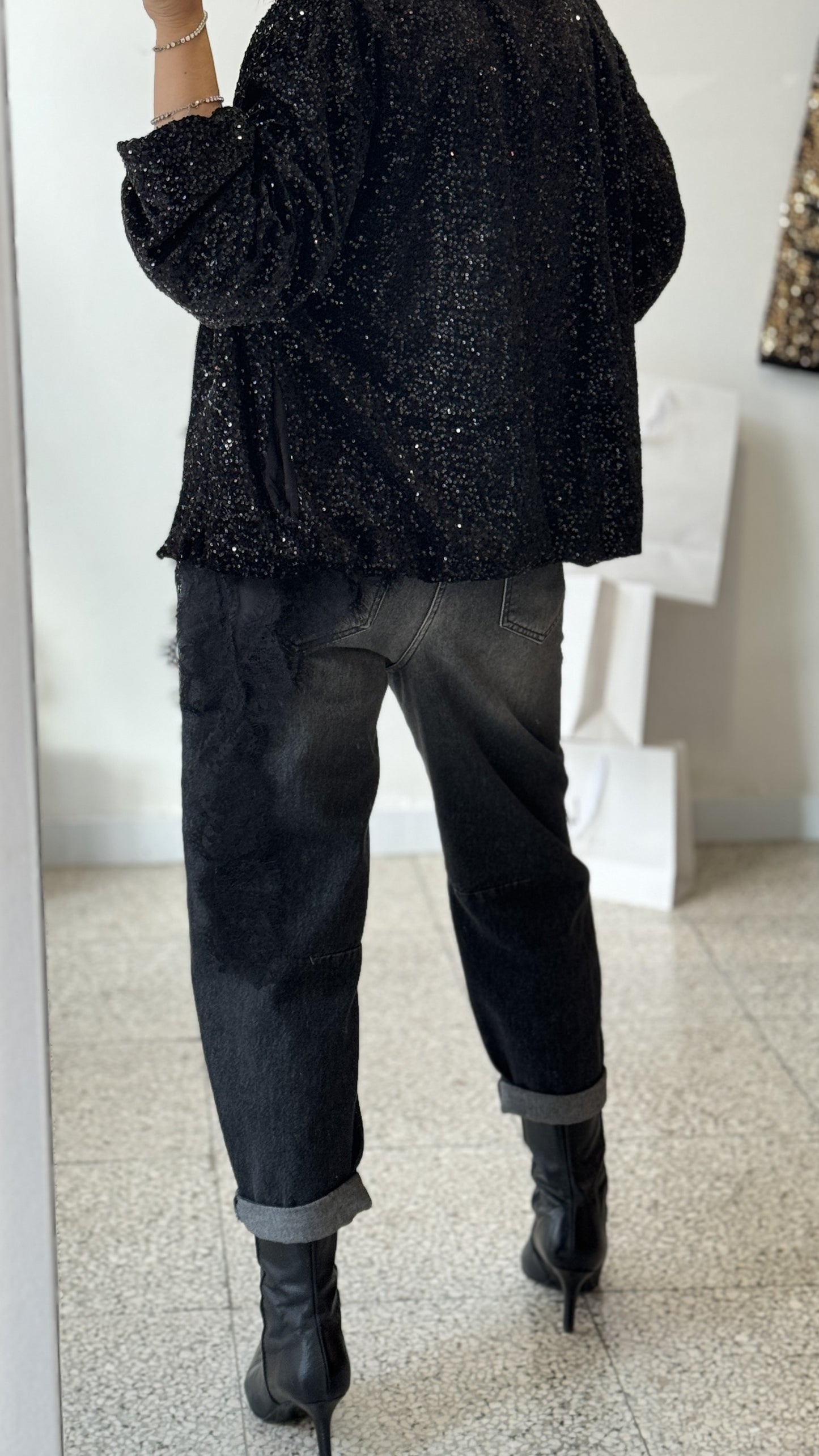 Jeans with Wash Effect
