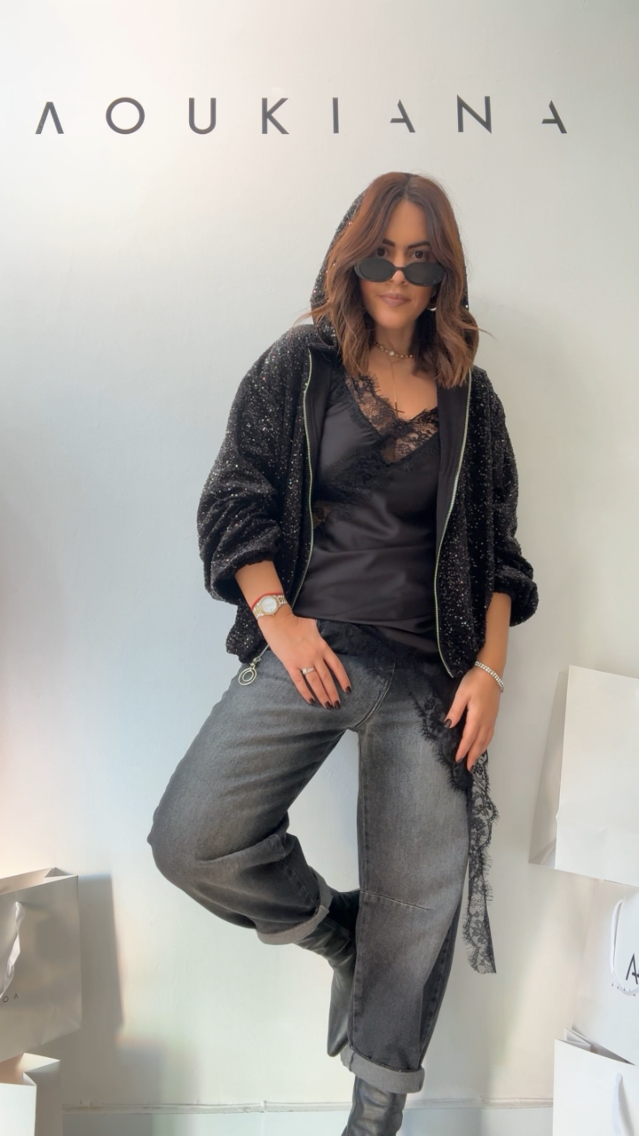 Jeans with Wash Effect