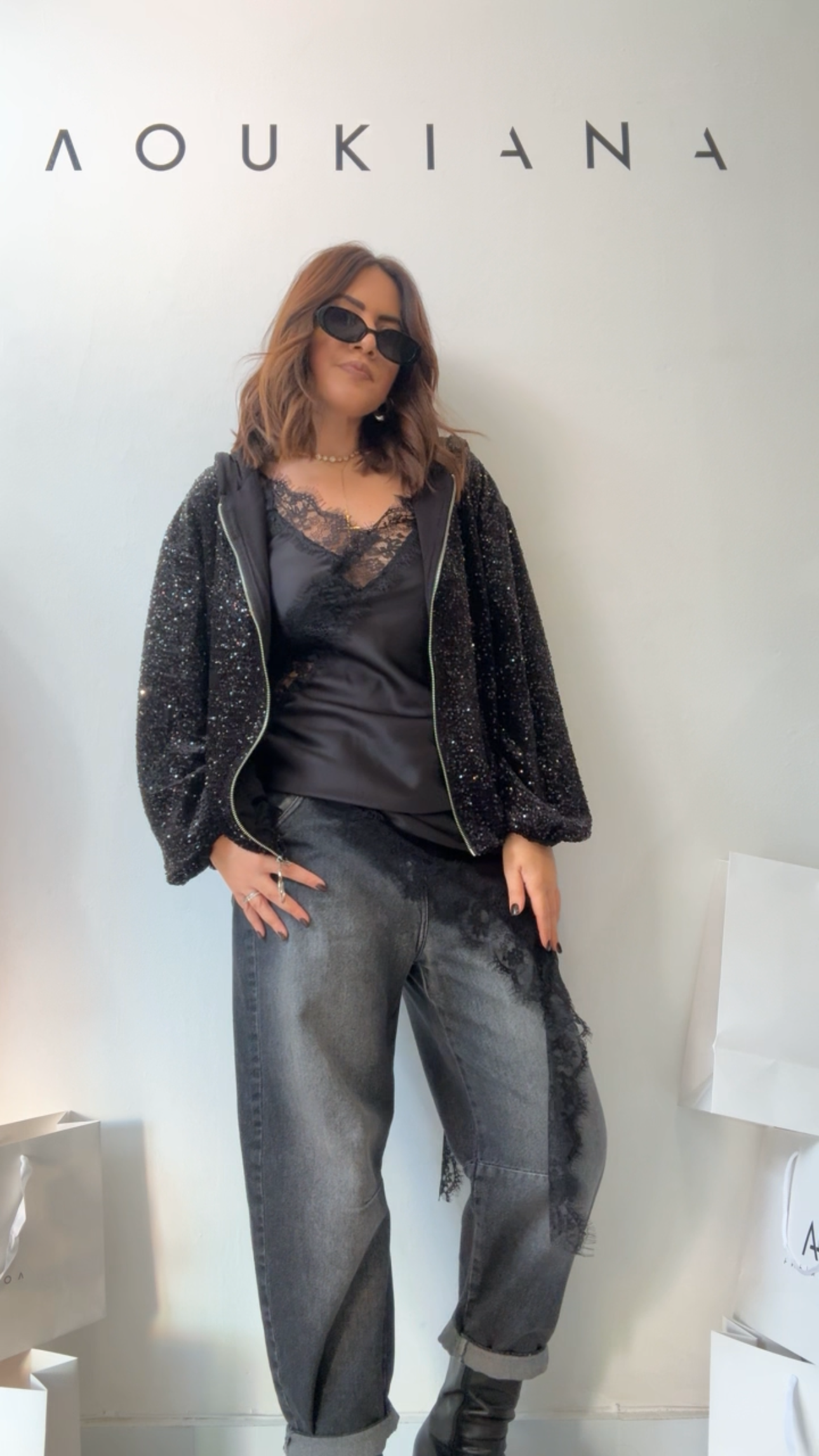Jeans with Wash Effect