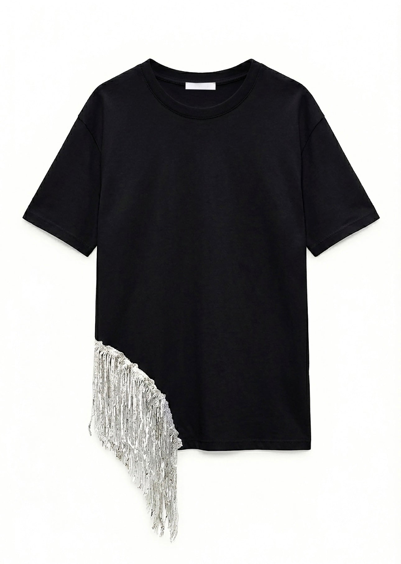 Fringe T-Shirt in Black