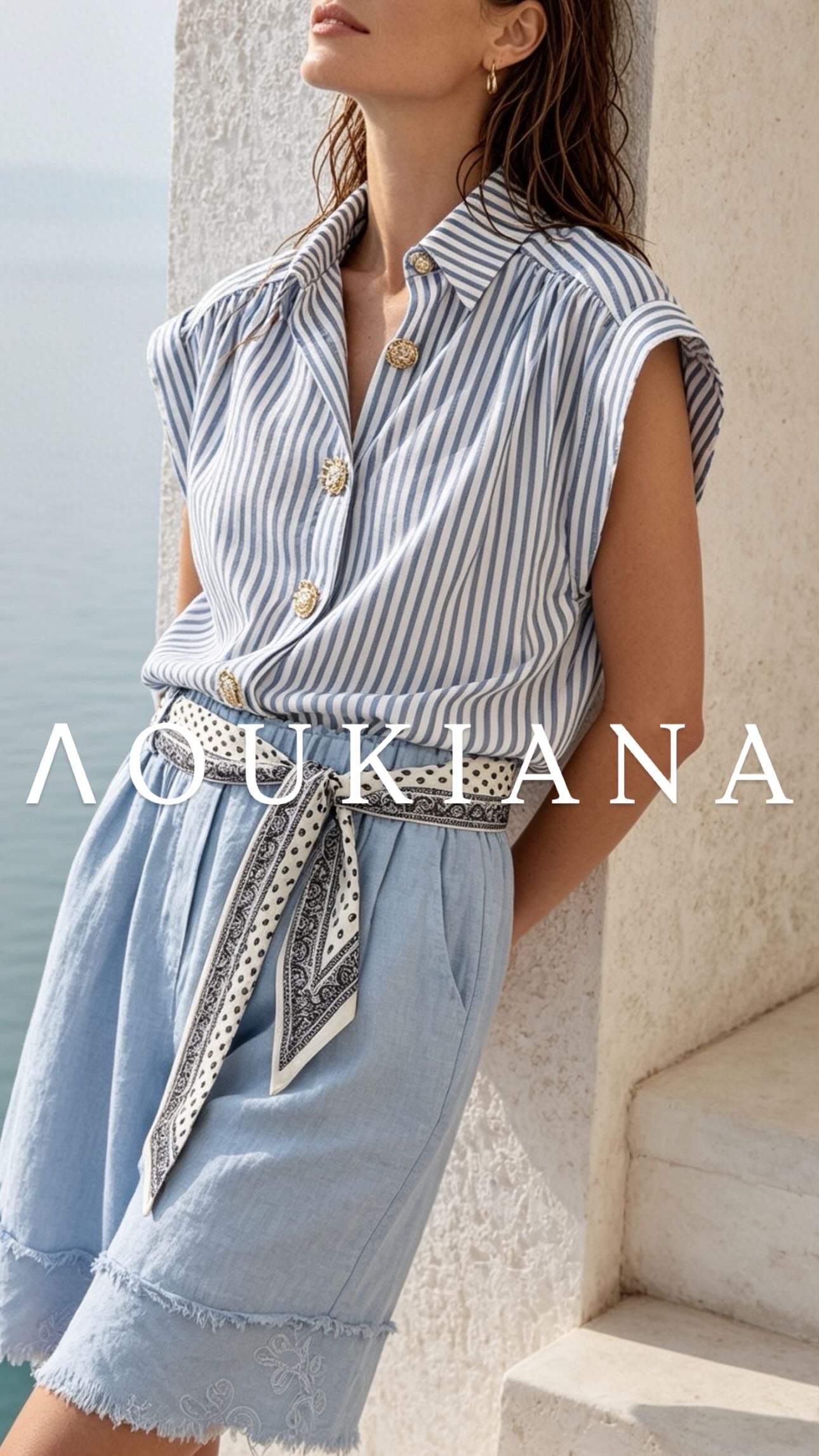 Striped Shirt in Blue