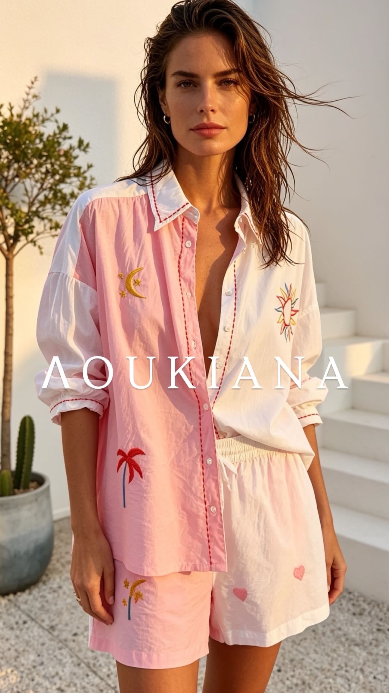 Summer Set in Pink & White