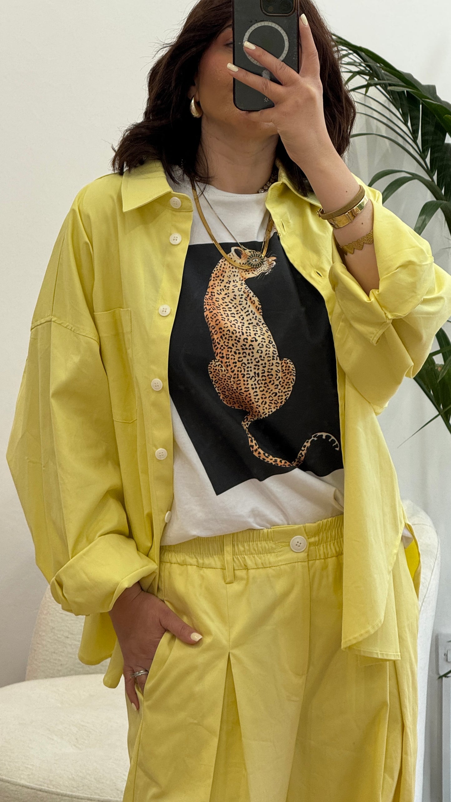 T-Shirt with Tiger Print
