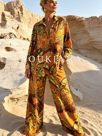 Tropical Set in Orange