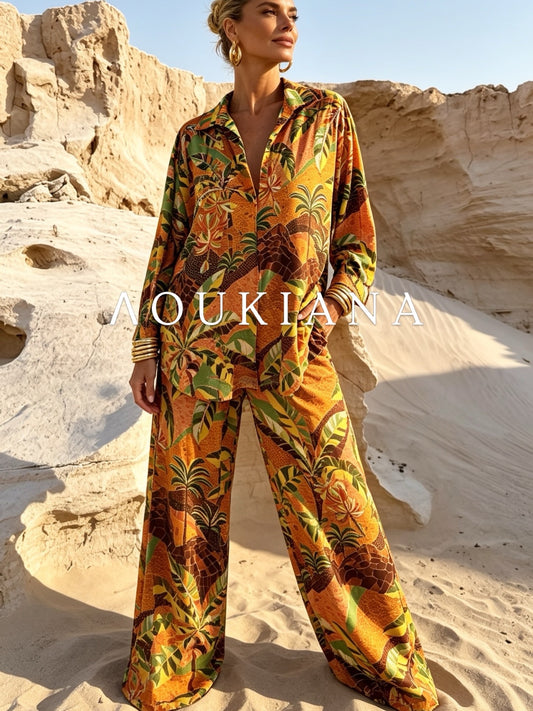 Tropical Set in Orange
