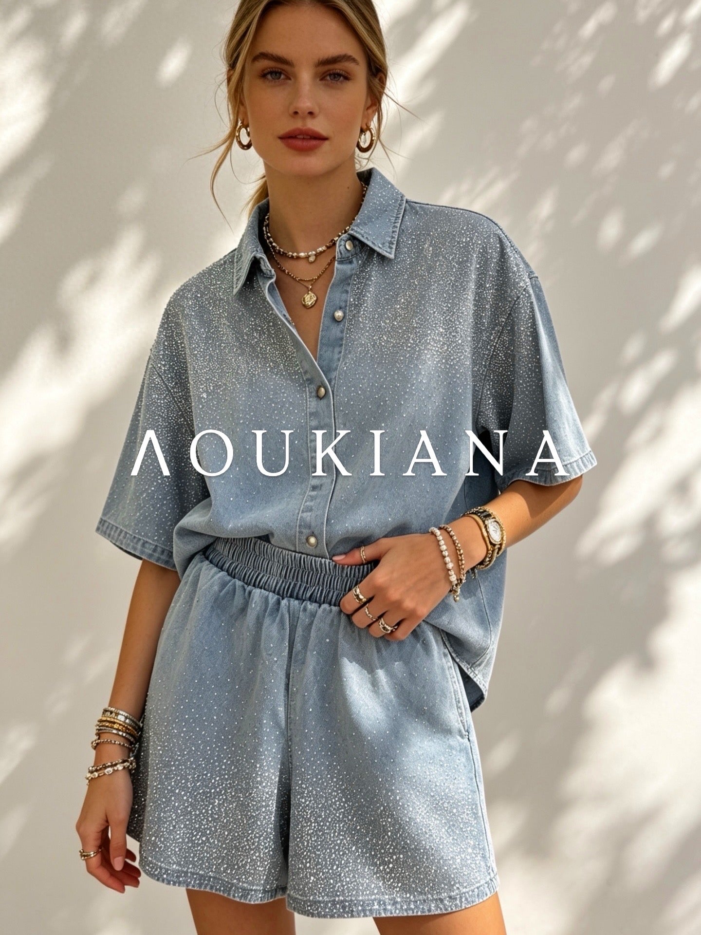 Sparkly Denim Set