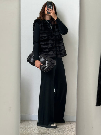 3-piece Vest Set in Black