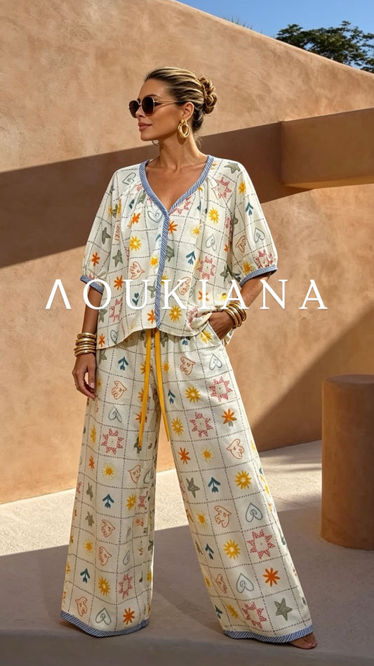 Printed Summer Set