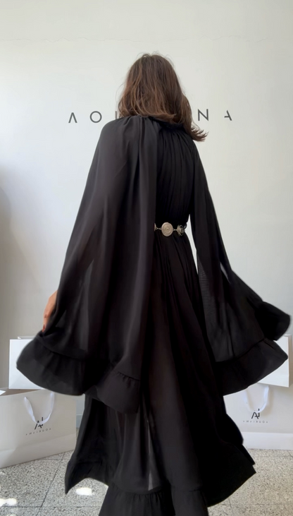 Midi Dress in Black