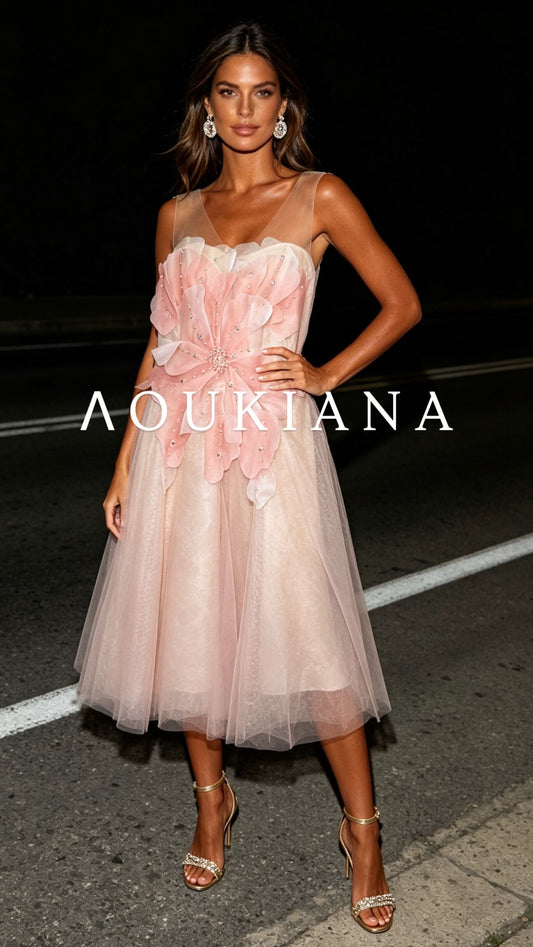 Flower Dress in Pink