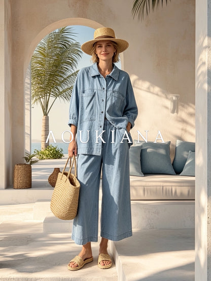 Denim Set in Blue