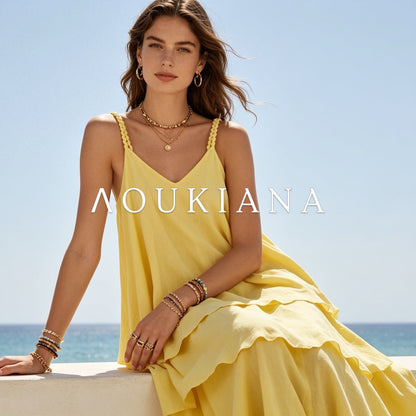 Airy Dress in Yellow