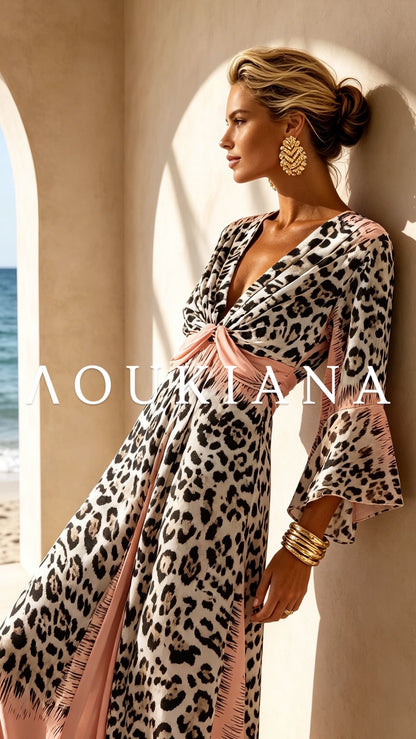 Maxi Dress in Animal Print