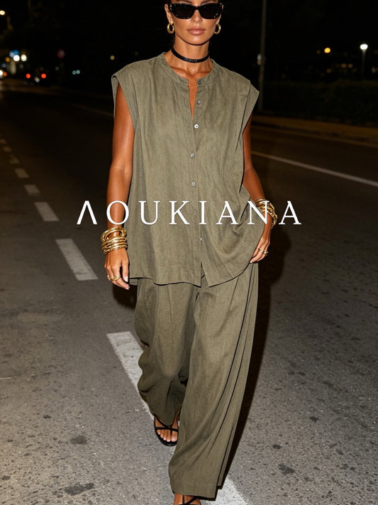 Classy Set in Khaki