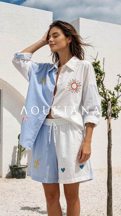 Summer Set in Blue & White