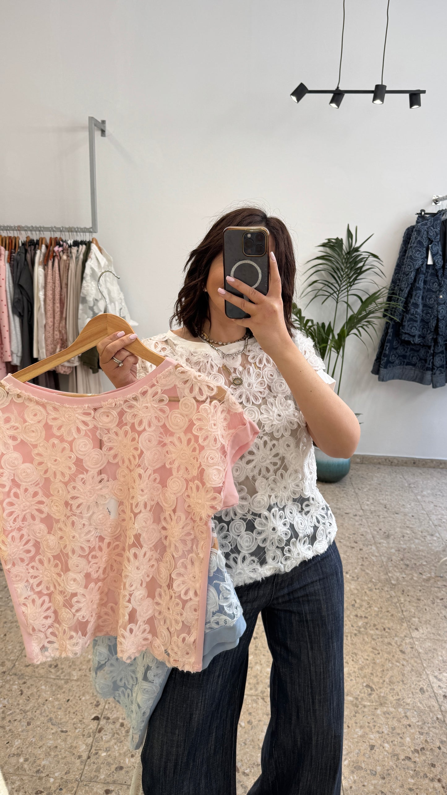 Floral Lace T-Shirt