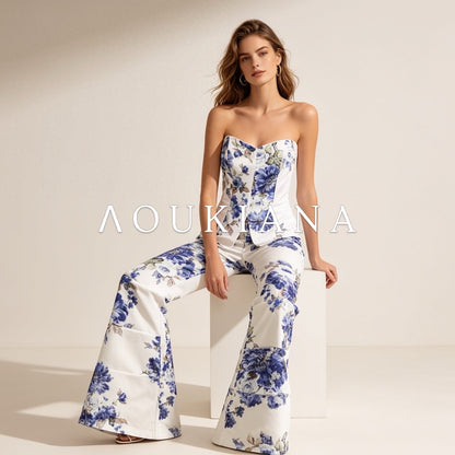 Blue Flower Set