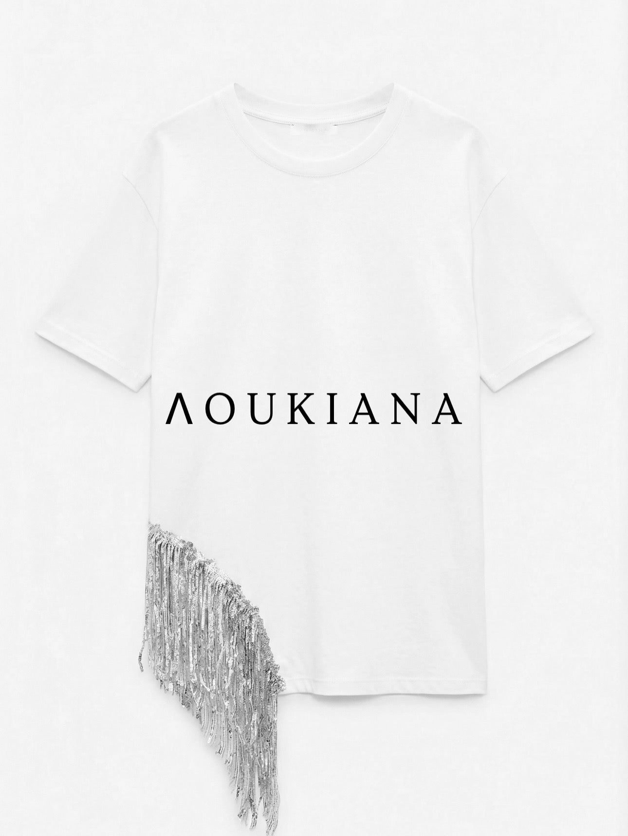 Fringe T-Shirt in White