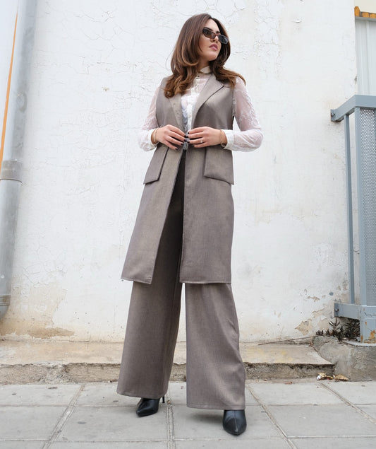 Suit Set in Grey