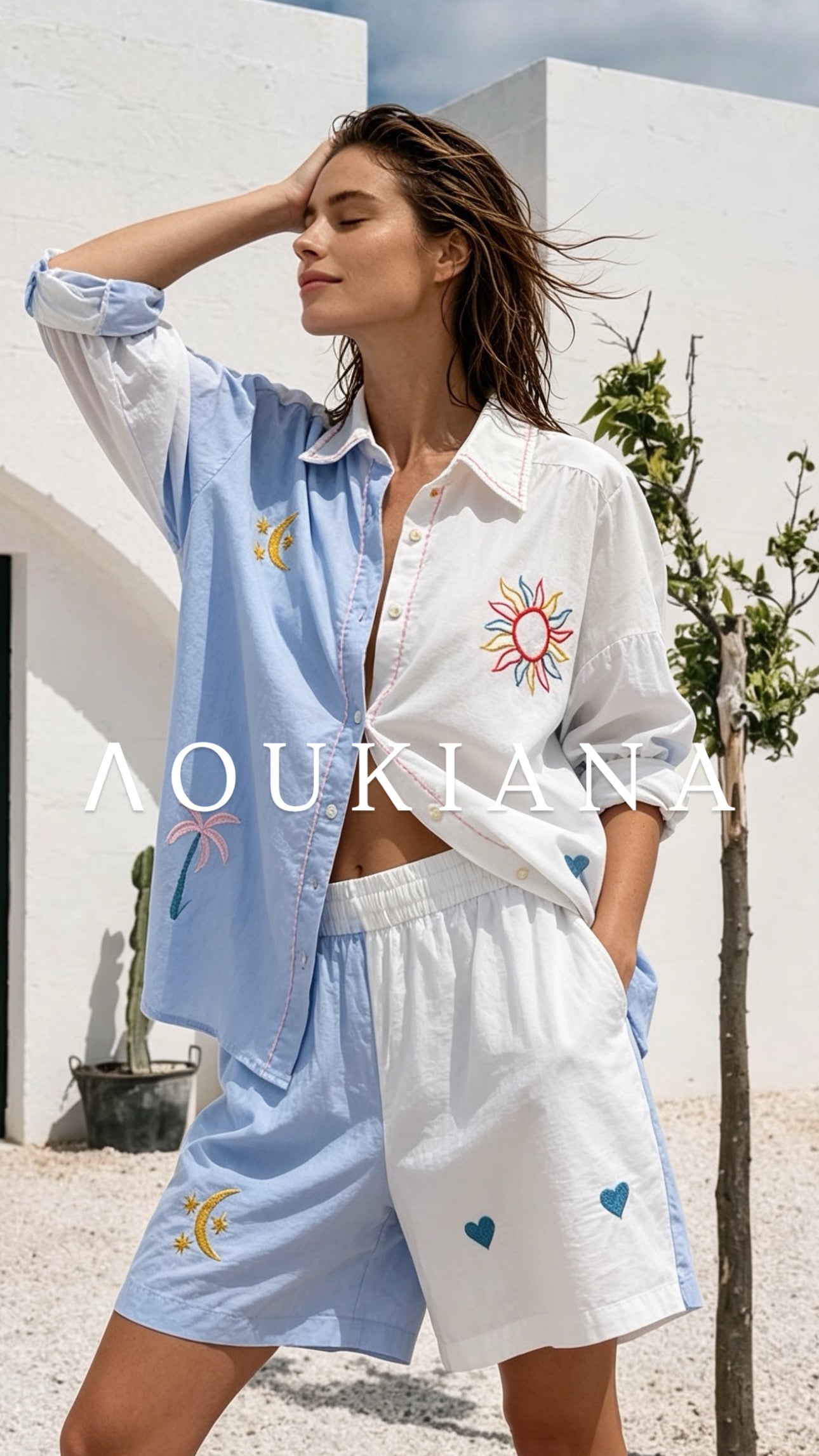 Summer Set in Blue & White