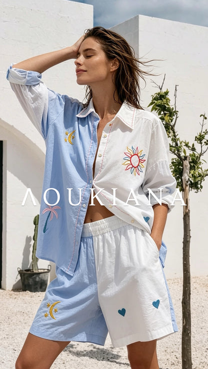 Summer Set in Blue & White