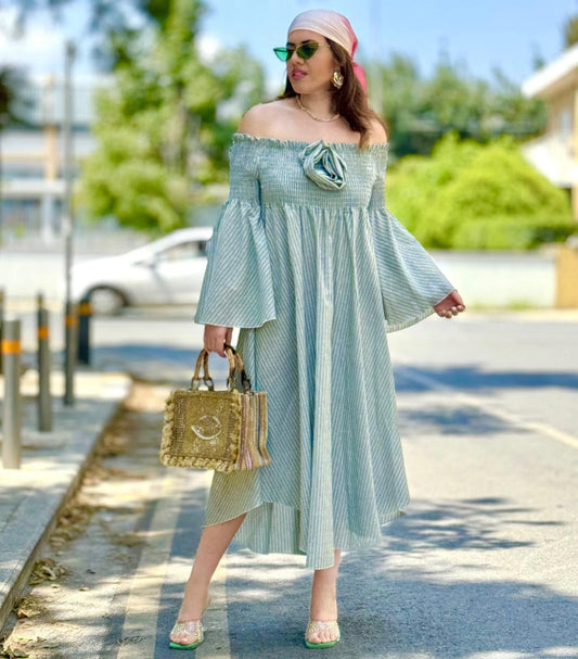 Midi Dress in Mint