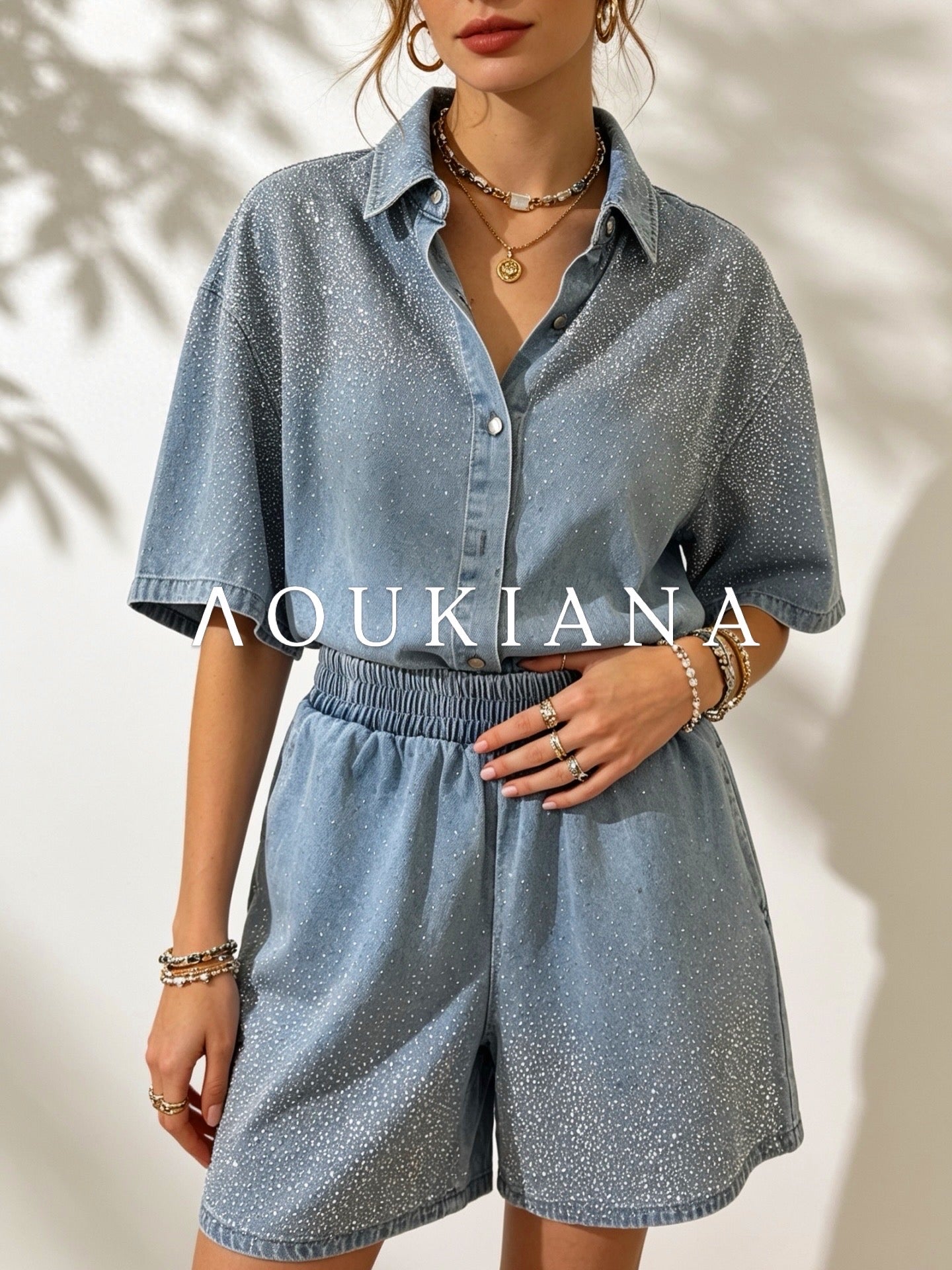 Sparkly Denim Set