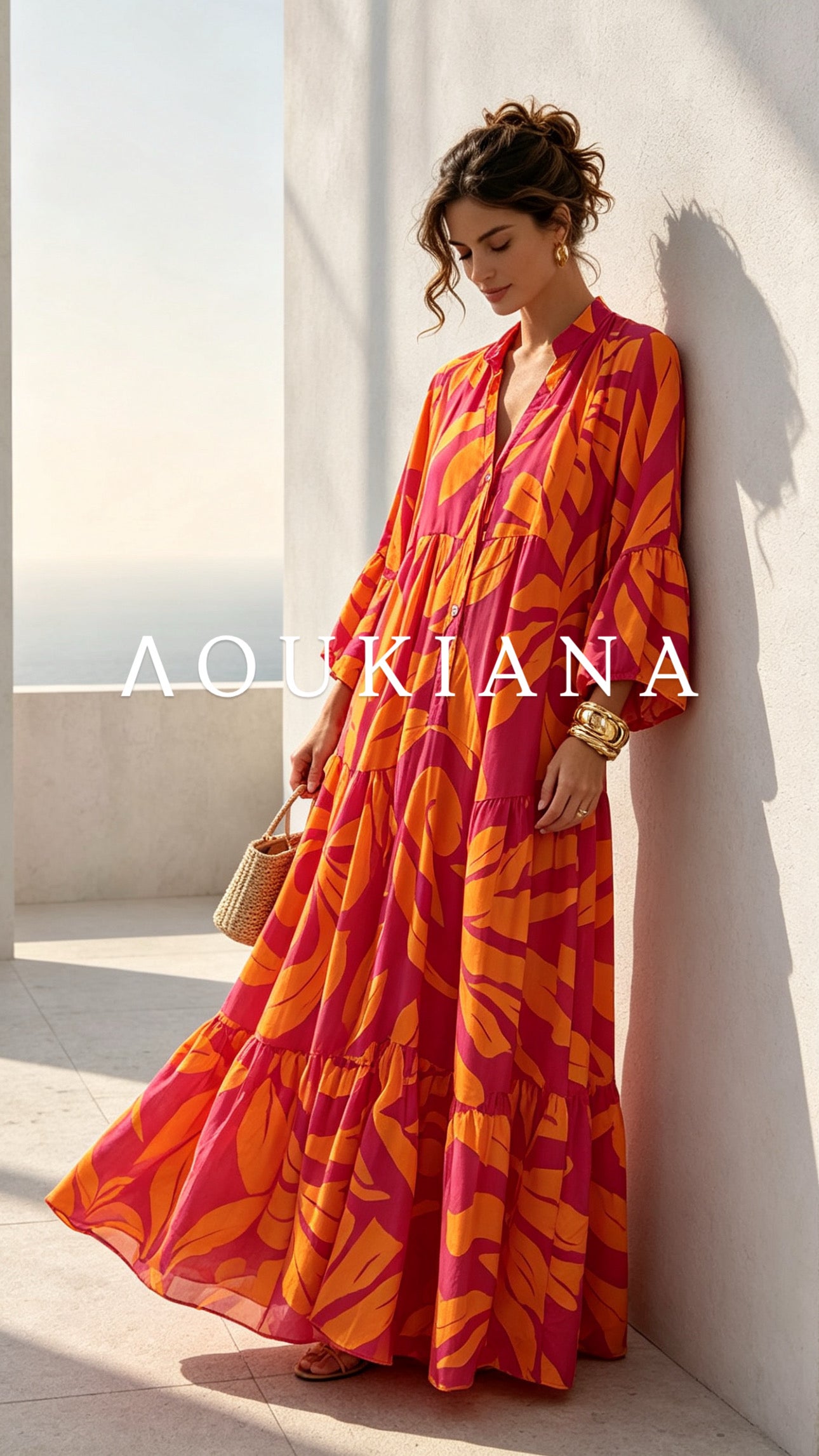 Tropical Maxi Dress