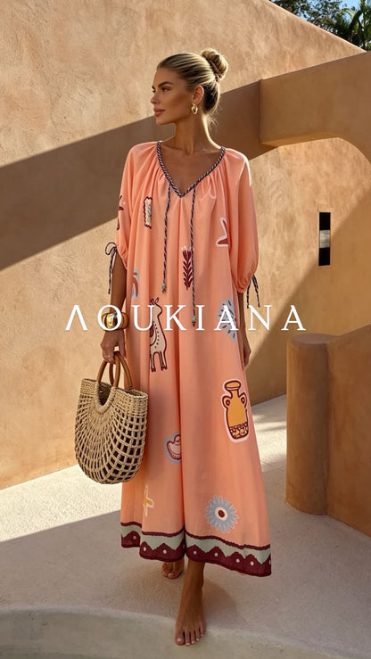 Printed Boho Dress
