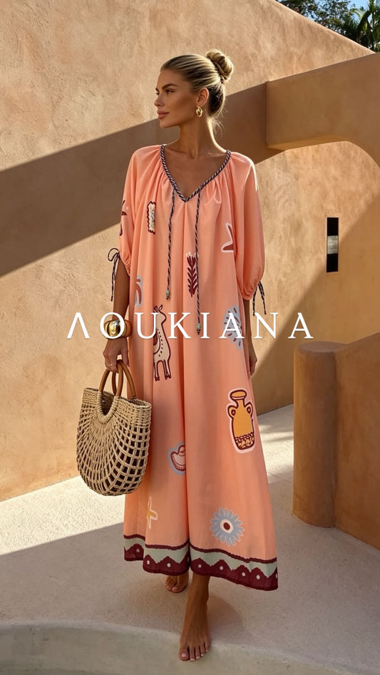 Printed Boho Dress