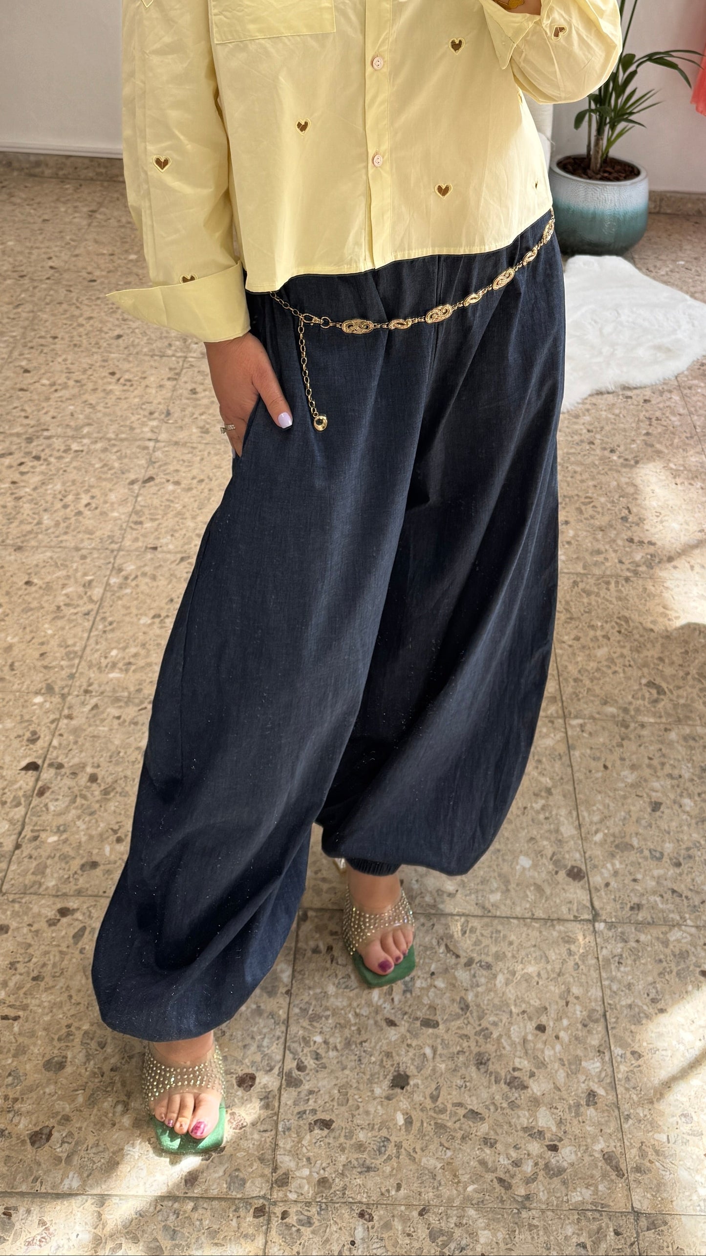 Balloon Jeans in Blue