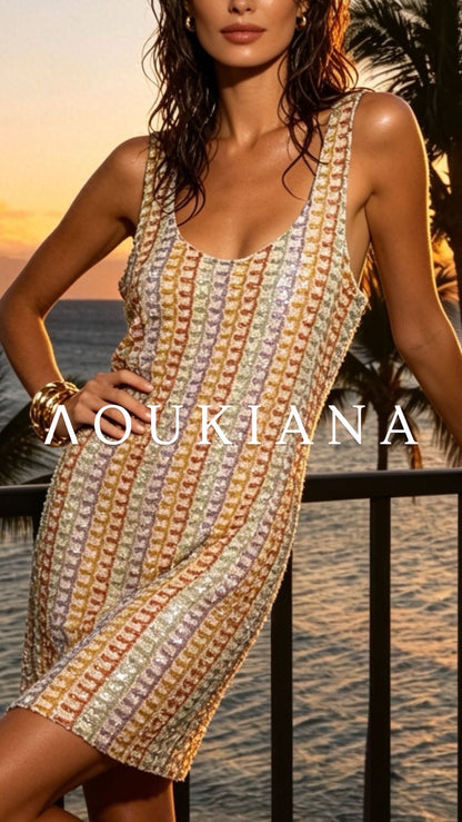 Striped Mini Dress