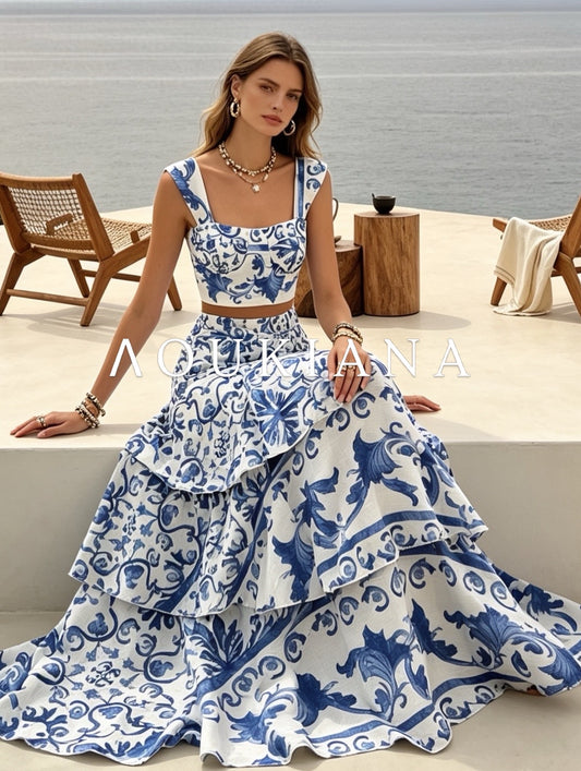 Blue & white dreams all day set