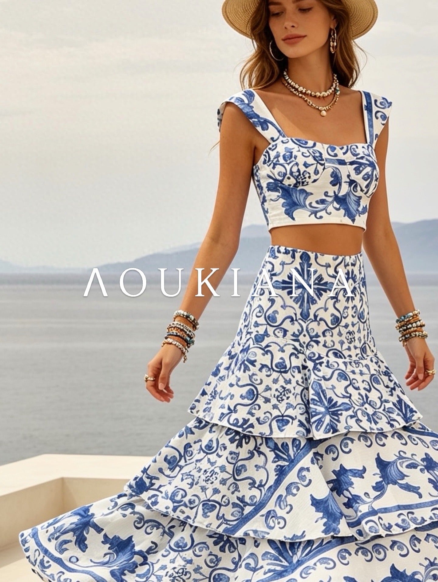Blue & white dreams all day set