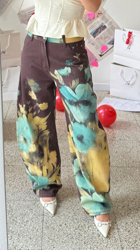 Spring Jeans in Brown