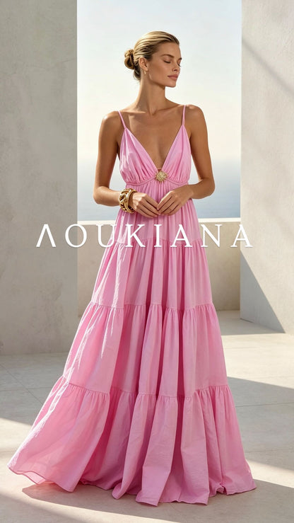 Maxi Dress in Pink